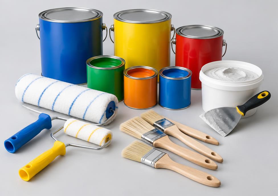 Produtos da categoria Tintas e Acessórios